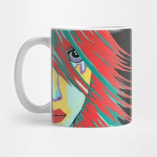 INDIE  Pretty Woman Painting Mug